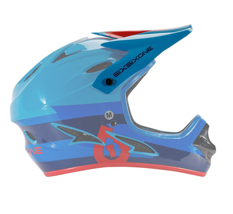 Comp Helmet Visor Red/Blue