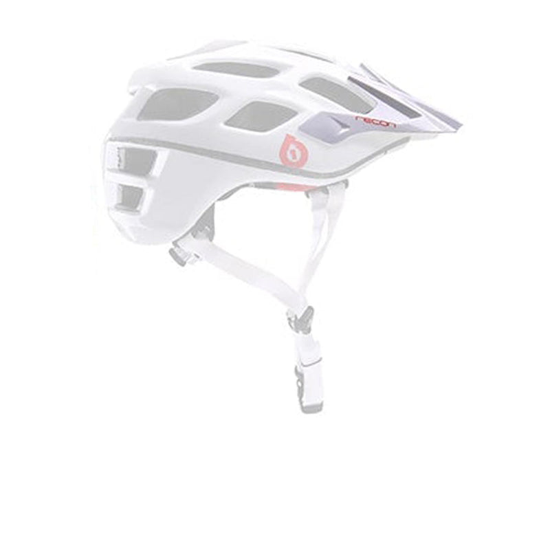 Recon Scout Helmet Visor White/Red OS